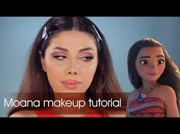 moana makeup tutorial disney makeup