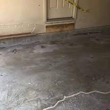 concrete garage floor repair and
