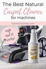 natural carpet cleaner solution