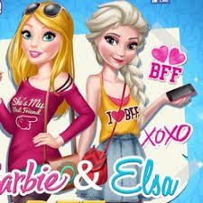 barbie and elsa