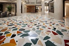 terrazzo flooring revealed no 1
