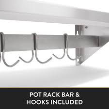 18 Ga Stainless Steel Wall Shelves W Ss