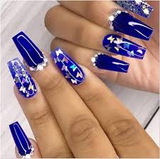 40 royal blue nails ideas you should