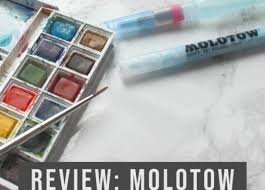 reviewing the molotow masking fluid pen