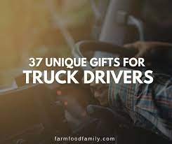 37 unique gifts for truck drivers the