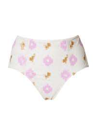 Serena Bikini Bottom | Lilac Ikat - Est8te