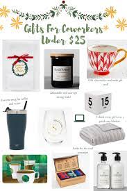 gift ideas for co workers holiday