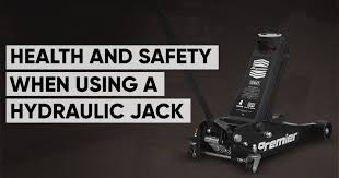 safety when using a hydraulic jack
