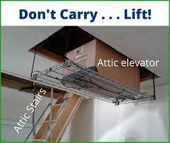 attic elevators 3 things to consider