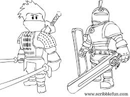 free printable roblox coloring pages