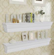 Shabby Chic Wooden Shelves Wall Mounted