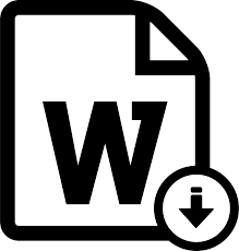 Word Download Svg Png Icon Free Download (#106120) - OnlineWebFonts.COM