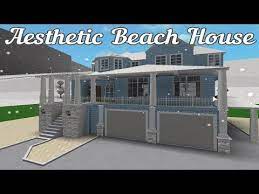 aesthetic beach house bloxburg sd
