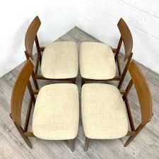 teak dining chairs danish designed by