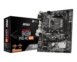 b450m pro m2 max motherboard msi global