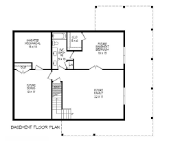 Traditional Hillside Home Plan With