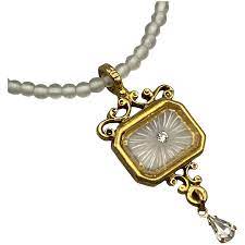 1928 jewelry co chor gl necklace