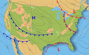 Weather Forecast Usa Meteorological Weather Map Of The United