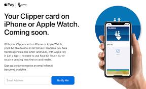 Void where prohibited or restricted by law. Apple Pay With Express Transit Mode Coming Soon To San Francisco Bay Area S Clipper Card Macrumors