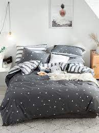 Triangle Print Bedding Set Without