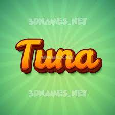 20 3d names for tuna