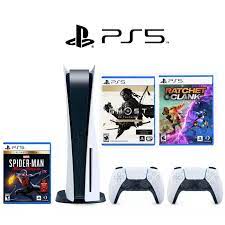 sony playstation 5 ps5 console disc