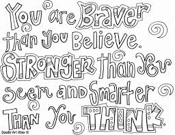 Enjoy little things coloring picture. Disney Quote Coloring Pages Best Of You Are Braver Than You Believe Coloring Page Quote Coloring Pages Color Quotes Free Printable Coloring Pages