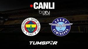 Fenerbahçe Adana Demirspor maçı canlı izle | Süper Lig beIN Sports HD1  seyret - Tüm Spor Haber SPOR