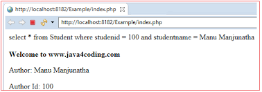php strings java4coding