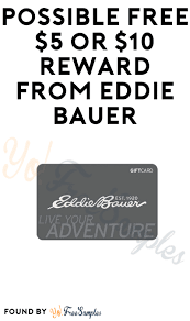 free 5 or 10 reward from ed bauer