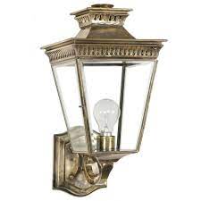 Paa Solid Brass Outdoor Wall Lantern