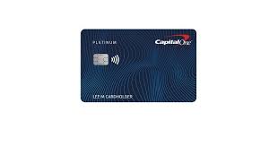 capital one platinum card ideal for
