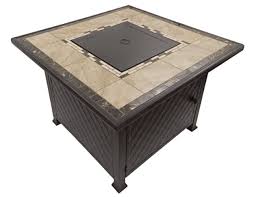 40 Inch Square Tile Top Propane Fire Table