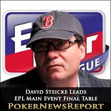 A fantastic concluding day is in prospect for followers of the Epic Poker League Main Event, with David Steicke and Erik Seidel leading the final table. - david-steicke