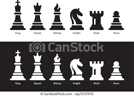 This is a tutorial of how to checkmate with two knights and a king against a king and a pawn.in this video,i have covered. Chess Figurine Flat Vector Illustration Six Objects Including King Queen Bishop Knight Rook Pawn Black Chess Icons Set Canstock