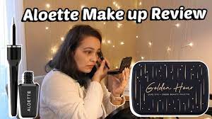 aloette cosmetics makeup review you