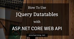 how to use jquery datatables with asp