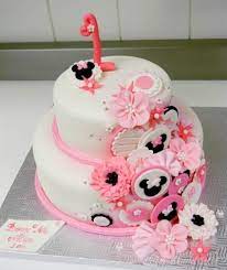 1st Birthday Minnie Mouse Inspired Cake By Buttercreamfantaisies On  gambar png