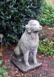 stone dog statues garden statue