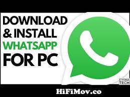 install whatsapp on a windows 10 pc