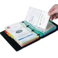 The unique business card holder fits easily into pockets, purses, briefcases and bags without cards getting lost, bent or damaged. Business Card Organizer Holder Book Credit Binder File Sleeve Storage Name Card Holders Men Women 5 Index Tabs Shopee Malaysia