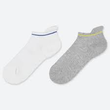 Kids Short Socks 2 Pairs Line