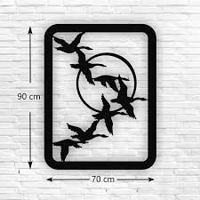 Flying Birds Metal Wall Art Metal Wall