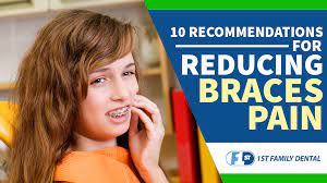 An orthodontist will clip removable braces or glue fixed braces to your teeth. 10 Recommendations For Reducing Braces Pain 1st Family Dental Blog