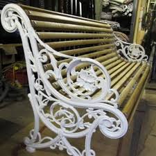Decorative Cast Iron Bench Repair