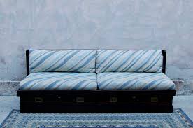 marine style sofa 70s design furniture