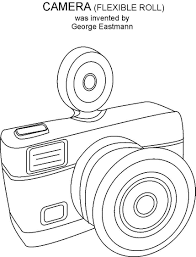 Coloring pages for adults or kids. Camera Coloring Page Coloring Home