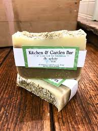 Looking for the best natural bar soap for men? Kitchen Garden Soap Bar Soaplicity