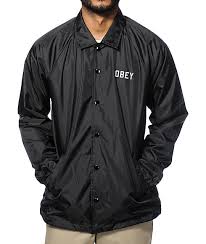 Obey Coach Jacket Size Chart Best Picture Of Chart