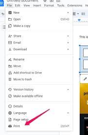 how to make a booklet in google docs